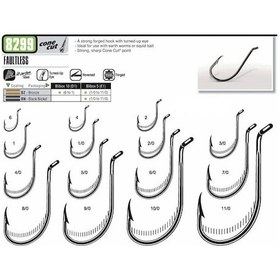 Resim Vmc 8299bn Çapraz Kısa P La Halkalı Nikel Döğme İğne10 Lu 1/0 