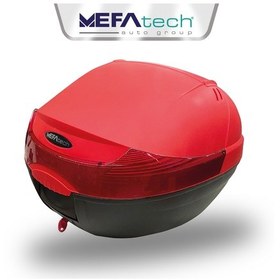 Resim Mefatech Mf33 Motosiklet Çanta 33 Lt Motosiklet Arka Kask Çanta Siyah 