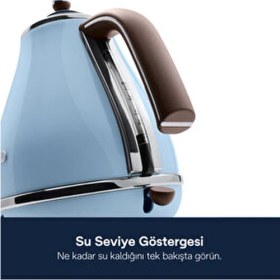 Resim Delonghi Brillante, KBJ2001.BK Su Isıtıcısı Kettle 