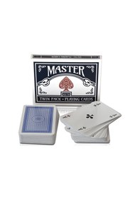 Resim Ks Games Master Kulüp Oyun Kağıdı 2'li 