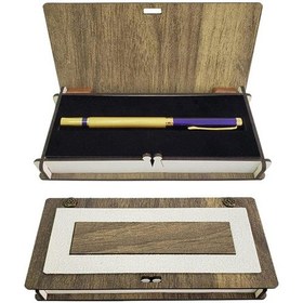 Resim Ahşap Kutulu Roller Kalem 