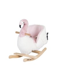 Resim Tommybaby Egitici Peluş Sallanan At Ahsap Sallanan At Beyaz 