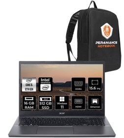 Resim Acer Extensa 15 EX215-55 i5-1235U 16GB RAM 512GB SSD 15.6'' FHD W11H Dizüstü Bilgisayar & PER4 ÇANTA 