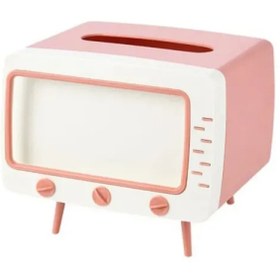 Resim baytoptan Retro Telefon Tutucu ve Peçetelik 