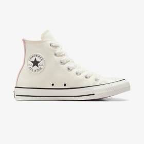 Resim Converse Chuck Taylor All Star Crochet Laces Kadın Krem Sneaker A10686c Krem 
