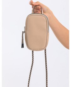 Resim Kadın Omuz Askılı Telefon Çantası 