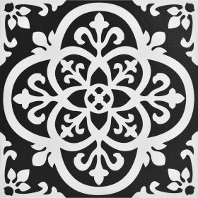 Resim FP2475 Gotik Peel & Stick Yer, Siyah 