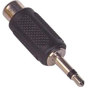 Resim 3.5 mm Mono Erkek / 1 Rca Dişi Çevirici Jack (4887) 