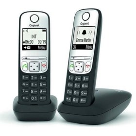 Resim GIGASET A690DUO Kablosuz LCD Ekranlı Telefon Siyah İkili Set 