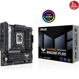 Resim Asus Tuf Gamıng B860m-plus 1851 Soket Ddr5 Dp Hdmı Matx Anakart 