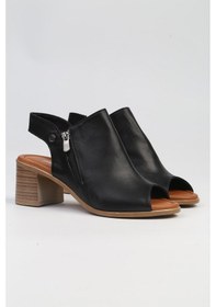 Resim Pierre Cardin Pc-7225 - 3807 Siyah-kadın Topuklu Ayakkabı 001 