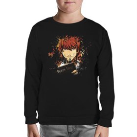 Resim Death Note - The Book Siyah Çocuk Sweatshirt 