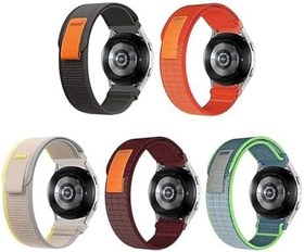 Resim Xiaomi Watch 2 ile uyumlu Cırtlı Hasır Kumaş Kordon Kayış - FC153 