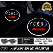 Resim Audı Kapı Altı Logo Led Hayalet Logo 2 Adet 