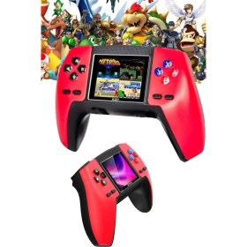 Resim 520 Retro Oyunlu El Konsolu Atari Oyun Konsolu Taşınabilir 