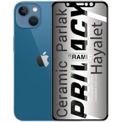 Resim Iphone 13 Hayalet Ekran Koruyucu Seramik Gizli Privac 