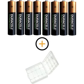 Resim Duracell 750 Mah Şarjlı Aaa Ince Kalem Pil 8'li Pil Kutusu 