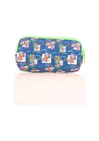 Resim Kaukko Kids 3 Bölmeli Kalem Çantası Cube Xtreme Mavi L8177 