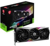 Resim MSI 24 gb Vga Geforce Rtx 4090 Gamıng X Trıo 24g Gddr6x 384b P4 3xdp 1xhdmı 