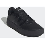 Resim Adidas Court Platform Kadın Siyah Spor Ayakkabı Gv8995 Siyah 