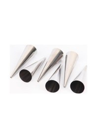 Resim Periboia 6'lı Korne Kalıbı Paslanmaz Çelik Karışık Renk 