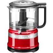 Resim KitchenAid 5KFC3516EOB Onyx Black 240W Mini Mutfak Robotu Yetkili Bayi'den / Orjinal / Faturalı / Garantili / Sıfır Paket