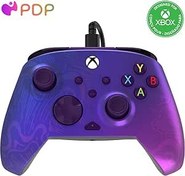 Resim PDP Gaming REMATCH Enhanced Wired Controller Licensed for Xbox Series X|S/Xbox One/PC/Windows, Mappable Back Buttons, Advanced Customizable App - Purple Fade 