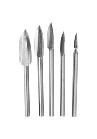 Resim Tenfowee Hızlı Çekirdek Ahşap Oymak Aleti Seti 5 Parça, Profesyonel Ve Amatör Dıy Uygulamaları İçin Hızlı Çelik Oyma Takımı 