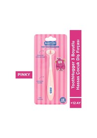 Resim Toothhugger 3 Yönlü Çocuk Diş Fırçası Pinky 