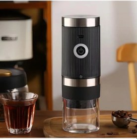 Resim Kahve Makinası Usb Şarjlı Kahve Değirmeni 