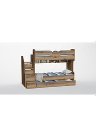 Resim 2Aevmoduler Mdf 3 Kişilik Ranza 1.Kalite 