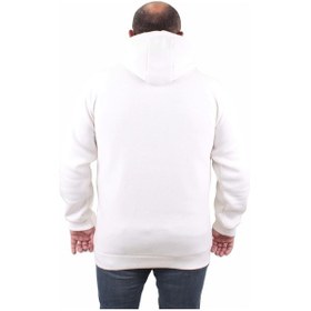 Resim Moc Grande Mocgrande Büyük Beden Unisex Kapüşonlu 3Ip Sweat 11701 Ekru-Ekru 