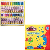 Resim Play-Doh Pastel Boya 24 Renk PLAY-PA004 