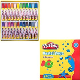 Resim Play-Doh Pastel Boya 24 Renk PLAY-PA004 