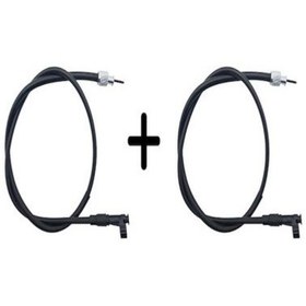 Resim Asya 150t Scooter-7b Uyumlu Km Teli 98,5-2 Adet Siyah 