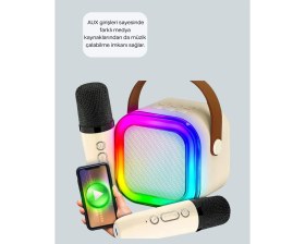 Resim Eco Lounge Ses Efektli Mikrofonlu Kablosuz Karaoke Sistemi 