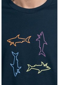 Resim Paul & Shark Erkek T Shirt 24411088 013 Lacivert Lacivert 