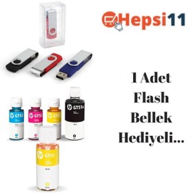 Resim HP Gt51xl Z6z11a 4 Renk Mürekkep Seti + 1 Sarı Hediyeli Aıu7a401 