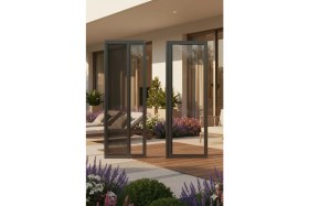 Resim Palace Aluminium Sürgülü Katlı Sineklik Pencere - Ölçüye Göre Üretim 