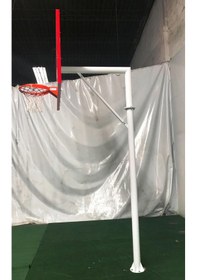 Resim Adelinspor Basketbol Potası Sabit Çember 105x180 Ahşap Panya 
