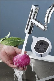 Resim 4 fonksiyonlu Akıllı Ayarlanabilir Lüx Musluk Başlığı SHN-1376 