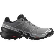 Resim Salomon Speedcross 6 L417380 Erkek Outdoor Ayakkabı - Gri 