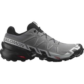 Resim Salomon Speedcross 6 L417380 Erkek Outdoor Ayakkabı - Gri 
