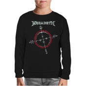 Resim Megadeth - Cryptic Writings Siyah Çocuk Sweatshirt Siyah 