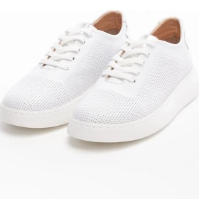 Resim Derinet Deri Bağcıklı Kadın Sneaker 