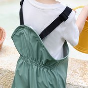 Resim Çocuklar İçin Tüm Mevsimlerde Kullanılabilir PU Yağmurluktar, Dış Meşhur Yürüyüs, Oyun ve Kamp Arkadașı Bisiklet Giysisi, Şık Stil Rahat Kalça Desenli Hafif Konstraksiyonlu Pu Malzeme, Ýağmur Günlük Geýim 