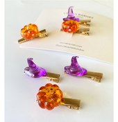 Resim Pumpkin Witch Delight Hair Clip Set 