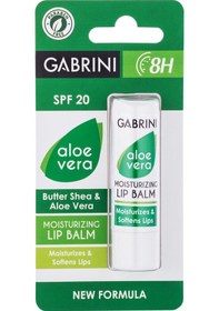 Resim Gabrini Lip Aloe Vera SPF20 Dudak Balmı 