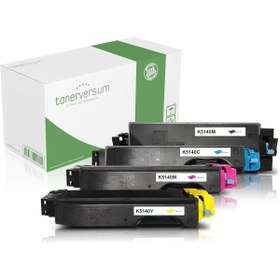 Resim Kyocera TK-5140 Muadil Toner Seti | Ecosys M6030cdn M6530cdn P6130cdn 