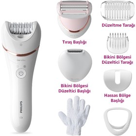 Resim Philips Seramik Diskli Li-on Özellikli Epilatör 15v 